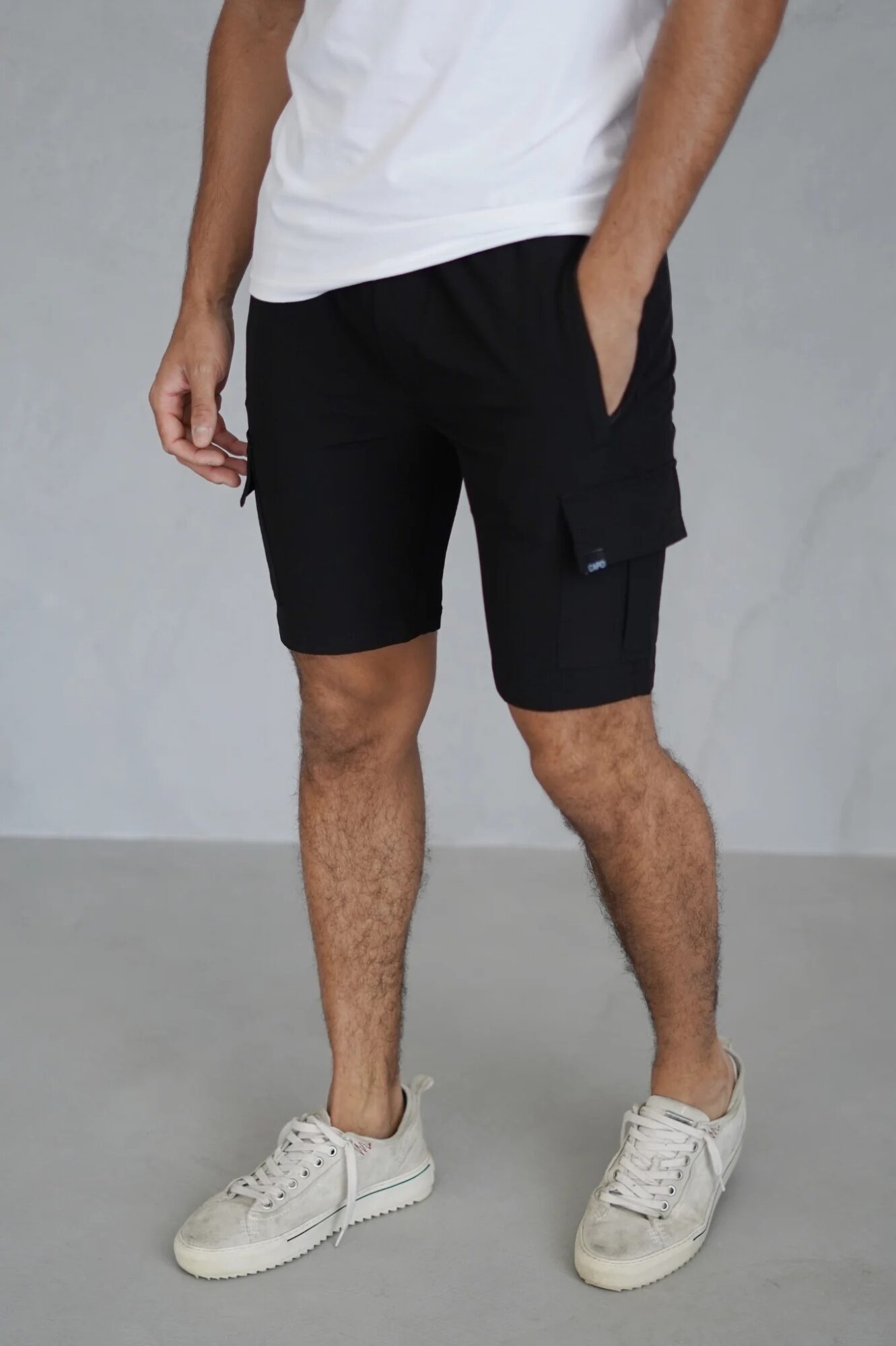 CAPO UTILITY BLACK SHORTS Morans Menswear and Clothing, Thurles, Co