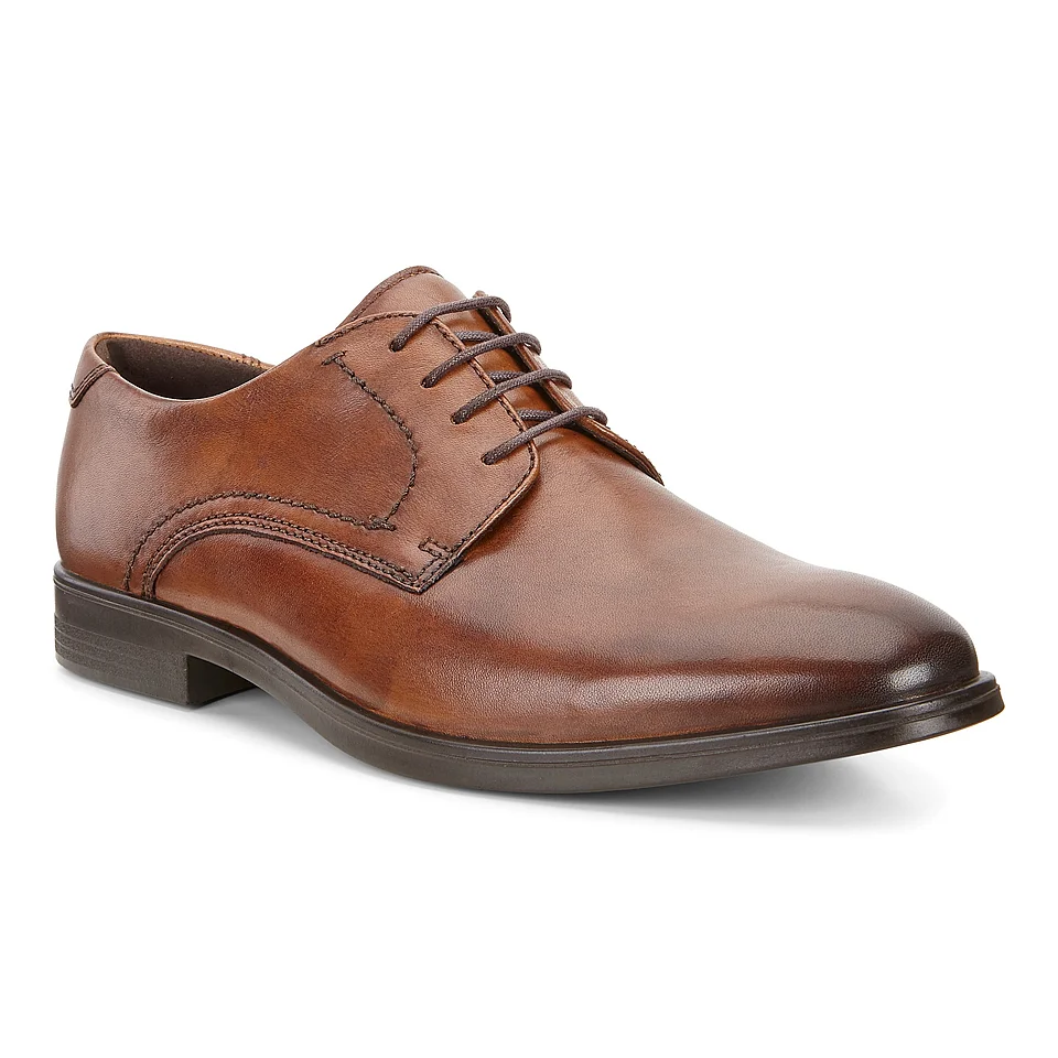 ECCO MELBOURNE LACED AMBER | Morans Menswear and Clothing, Thurles, Co ...