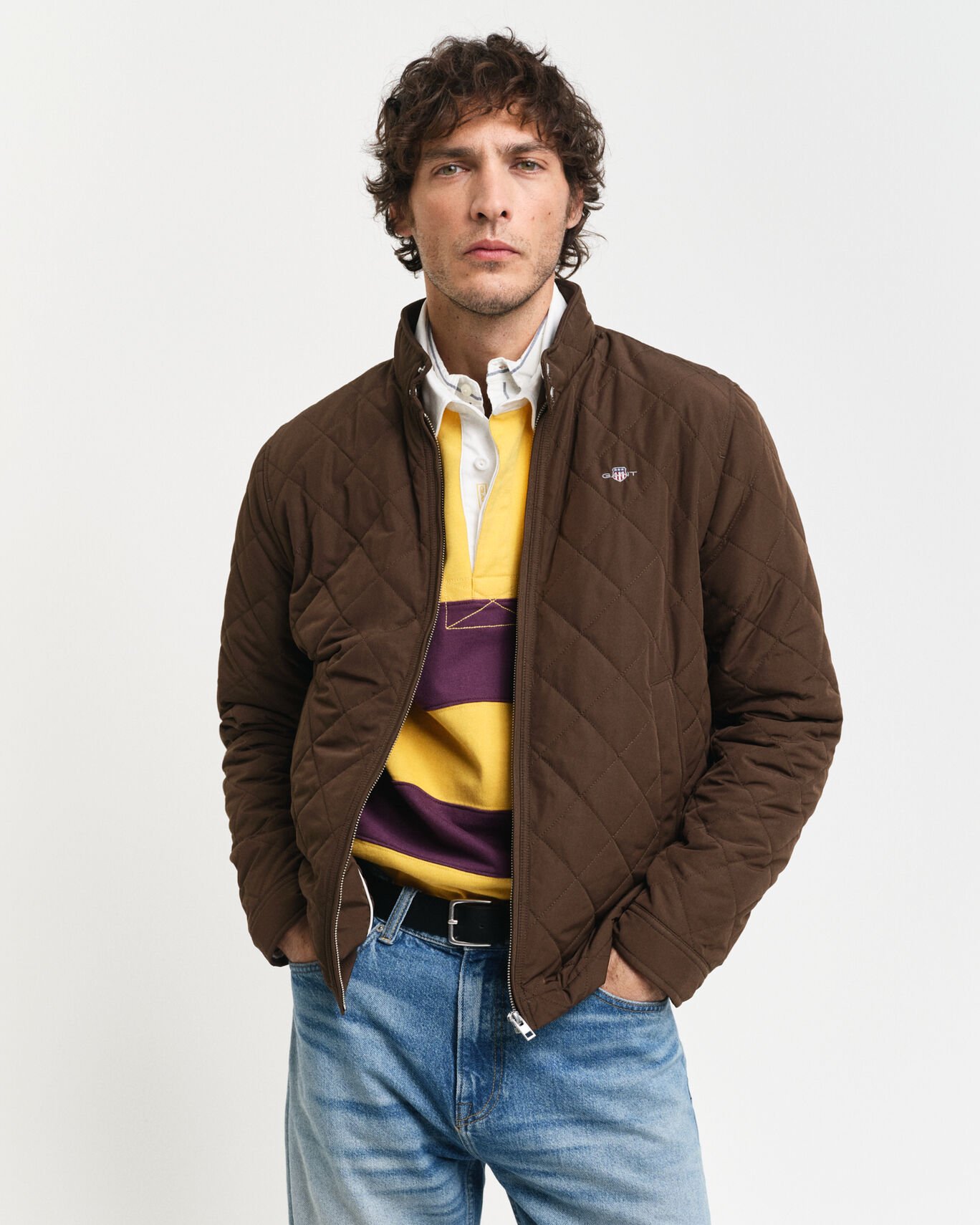 GANT QUILTED WINDCHEATER JACKET Morans Menswear and Clothing Thurles Co. Tipperary