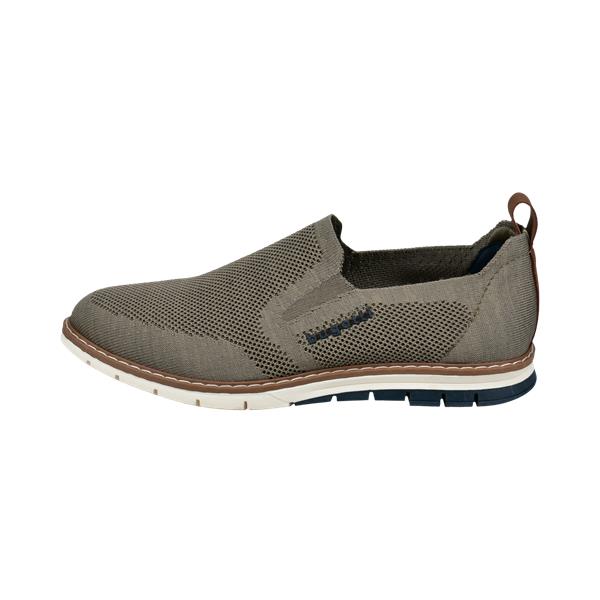 BUGATTI SANDMAN TAUPE SHOE SLIP ON SHOES