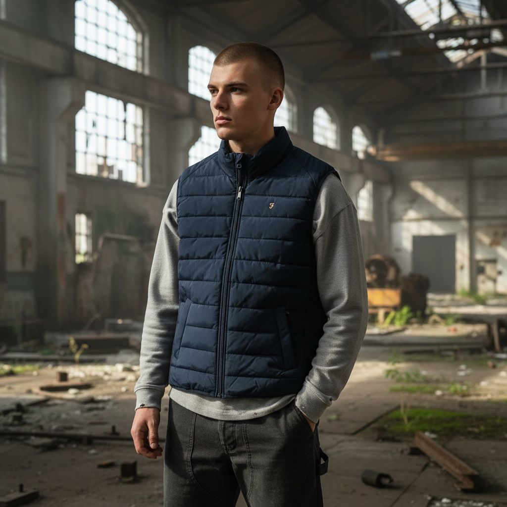 FARAH KENNEDY YALE WADDED GILET