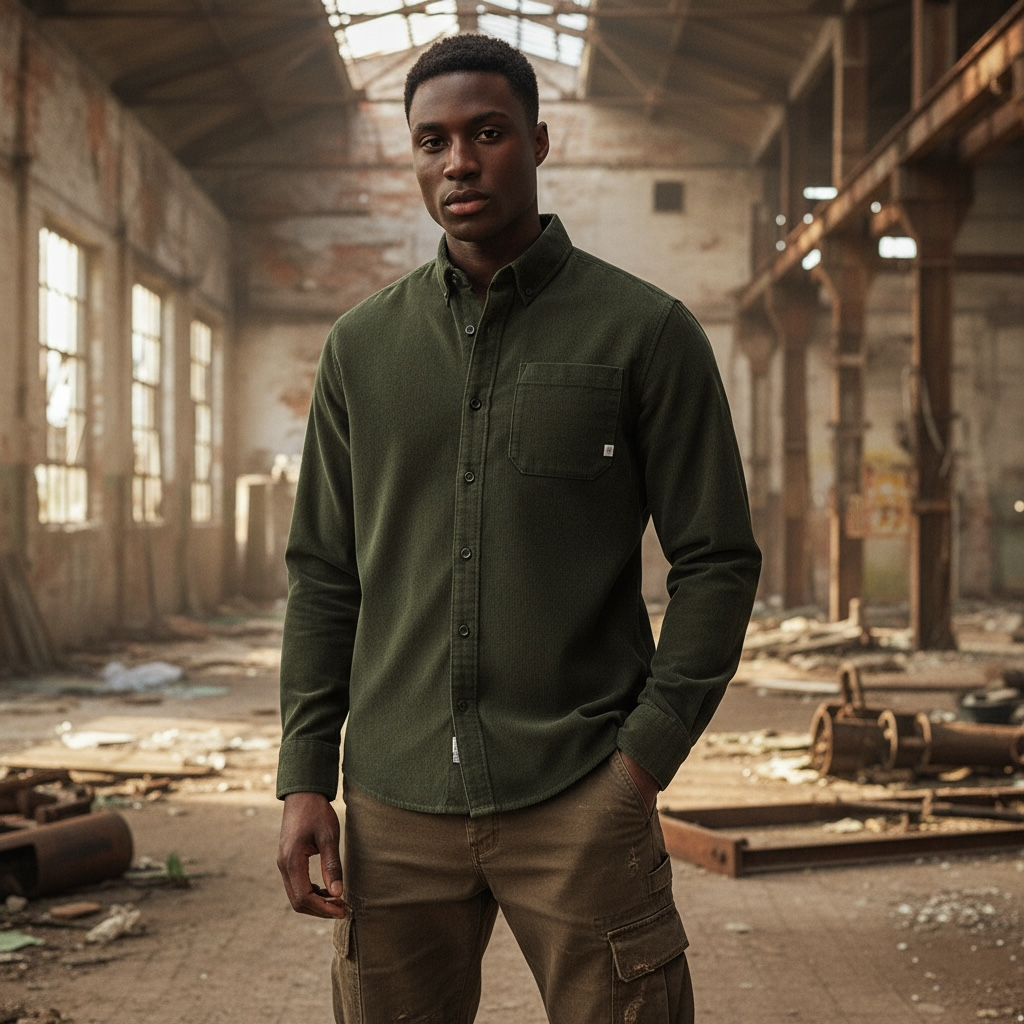 FARAH SPENCE LS BD ROSEMARY OVERSHIRT