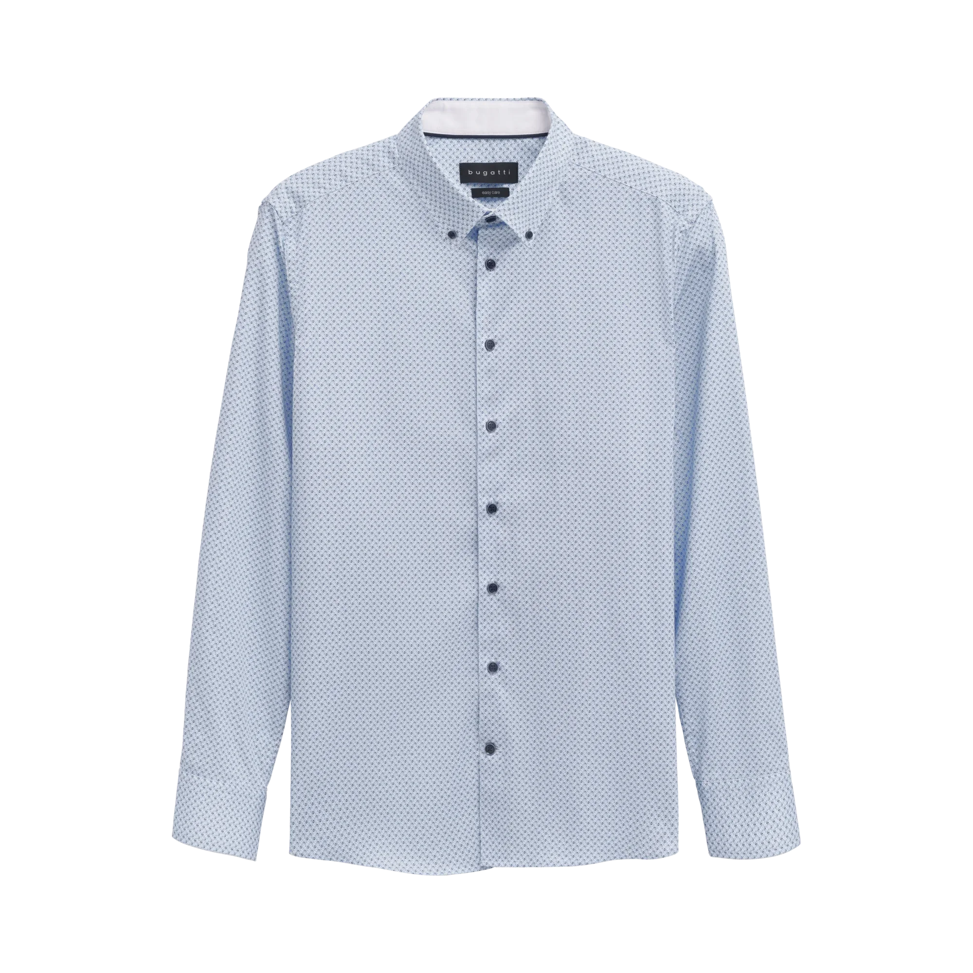BUGATTI NAVY PRINT SHIRT