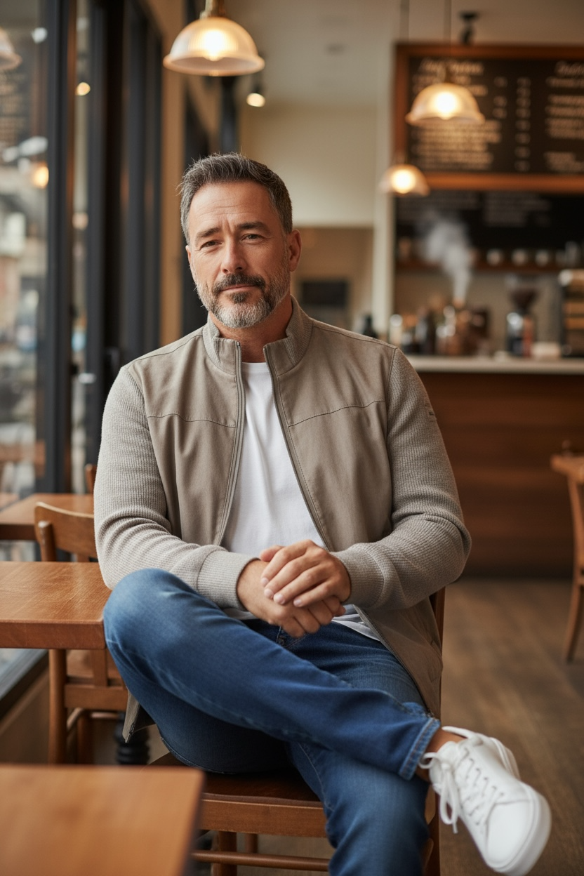 BUGATTI BROWN HYBRID JACKET