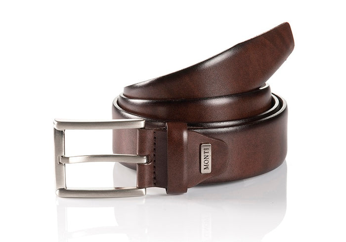 MONTI BROWN LEATHER BELT