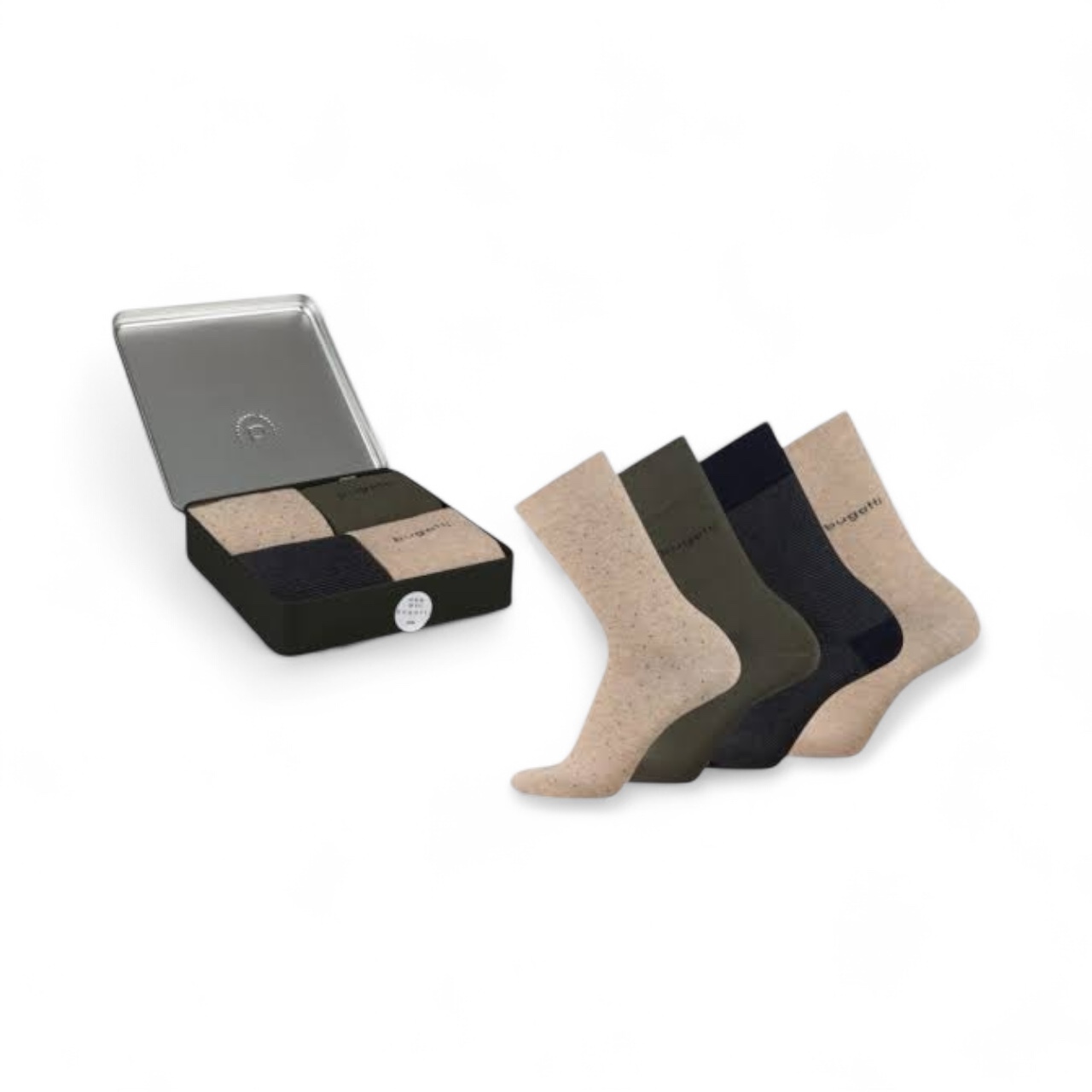 BUGATTI 4 PACK SOCK GIFTBOX