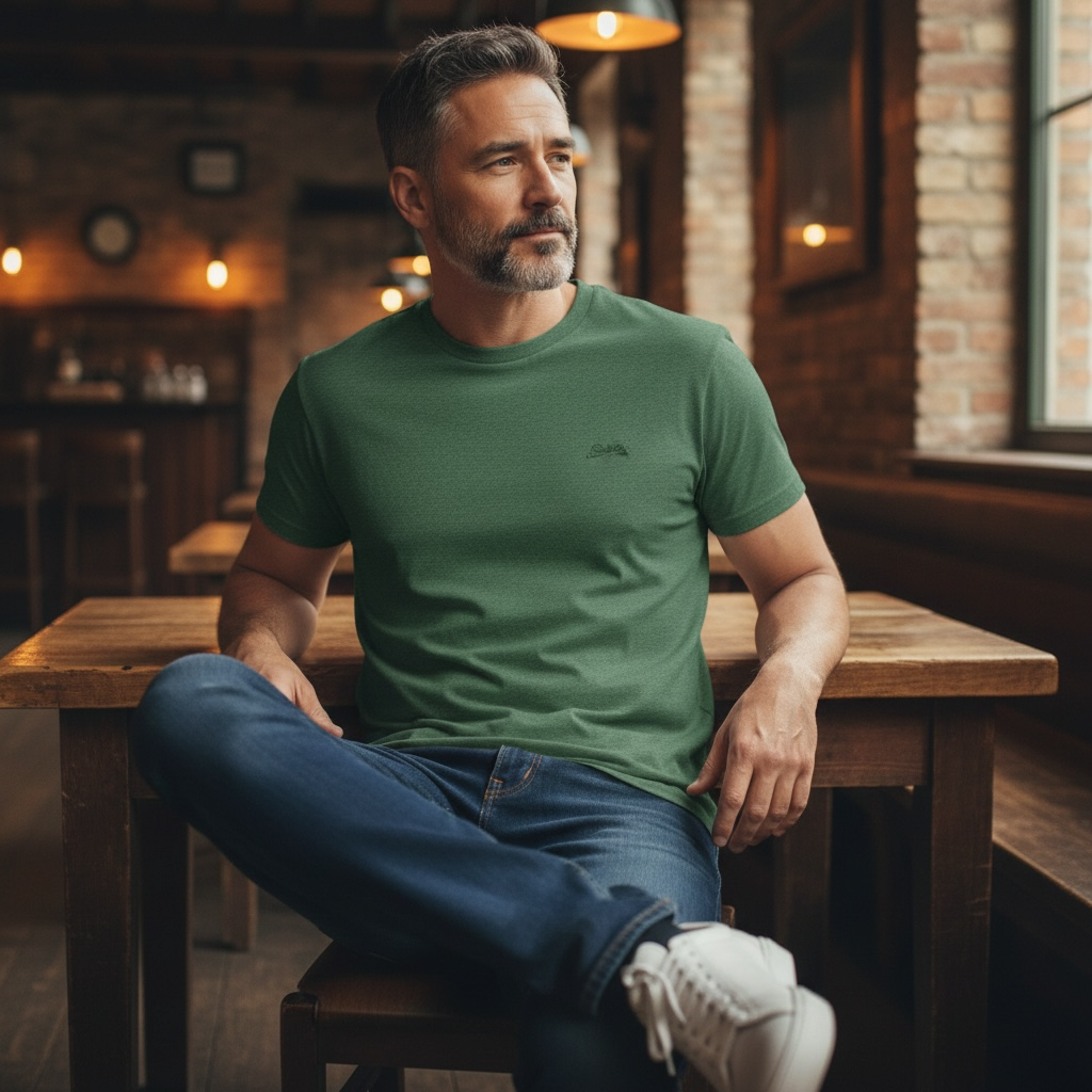 SUPERDRY ESS LOGO EMB TEE