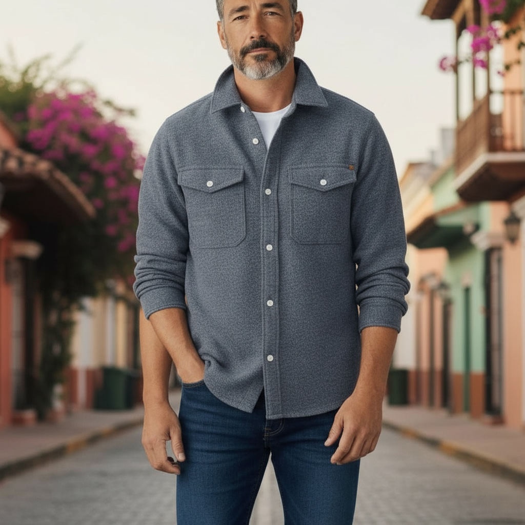 SUPERDRY MERCHANT HEAVY FLANNEL OVERSHIRT