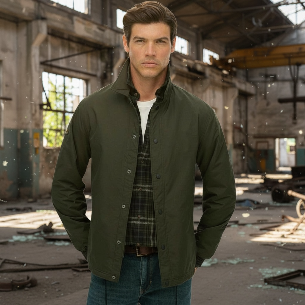 SUPERDRY NYLON COACH JACKET