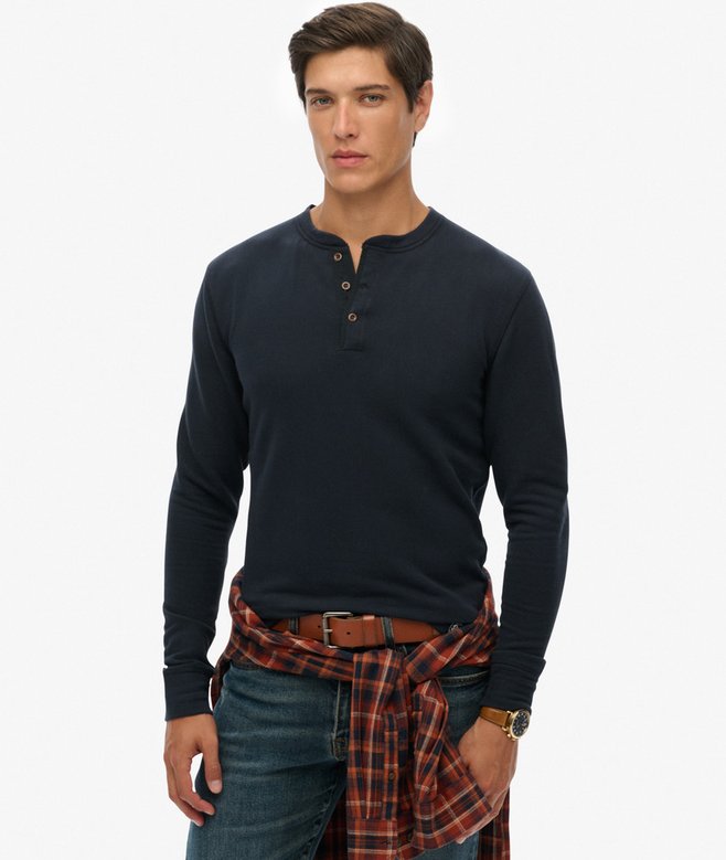 SUPERDRY MERCHANT GRANDAD TOP