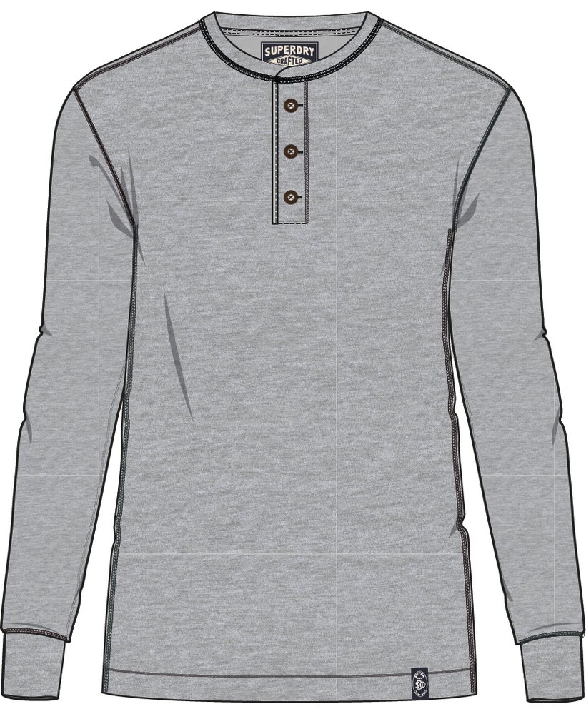 SUPERDRY MERCHANT GRANDAD TOP