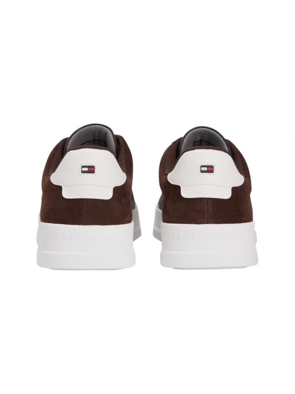 TOMMY HILFIGER COURT MIX NUBUK TRAINERS - Image 2