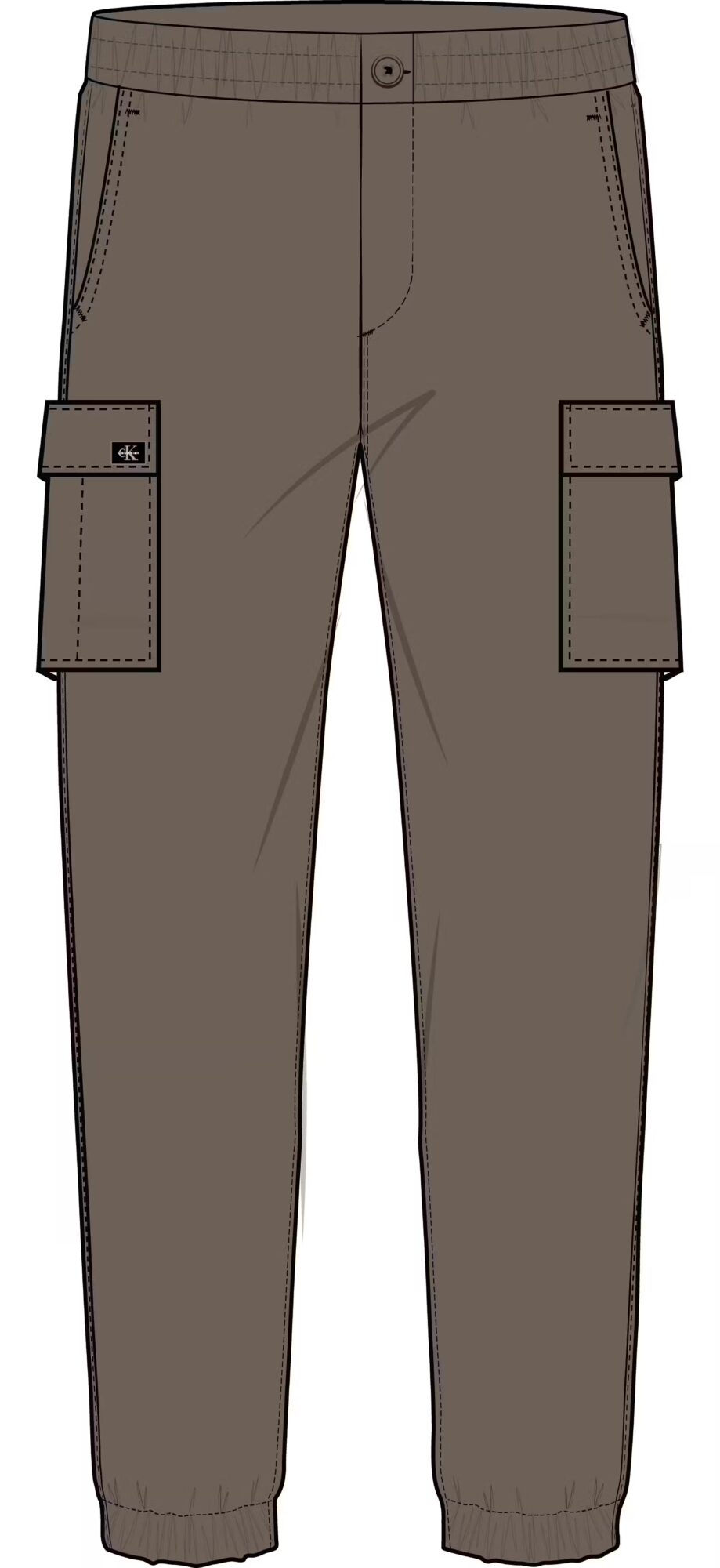 CALVIN KLEIN SKINNY ELASTIC TW CARGO PANTS