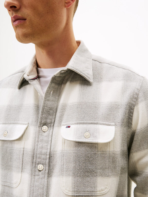 TOMMY HILFIGER FLANNEL CHECK OVERSHIRT - Image 2
