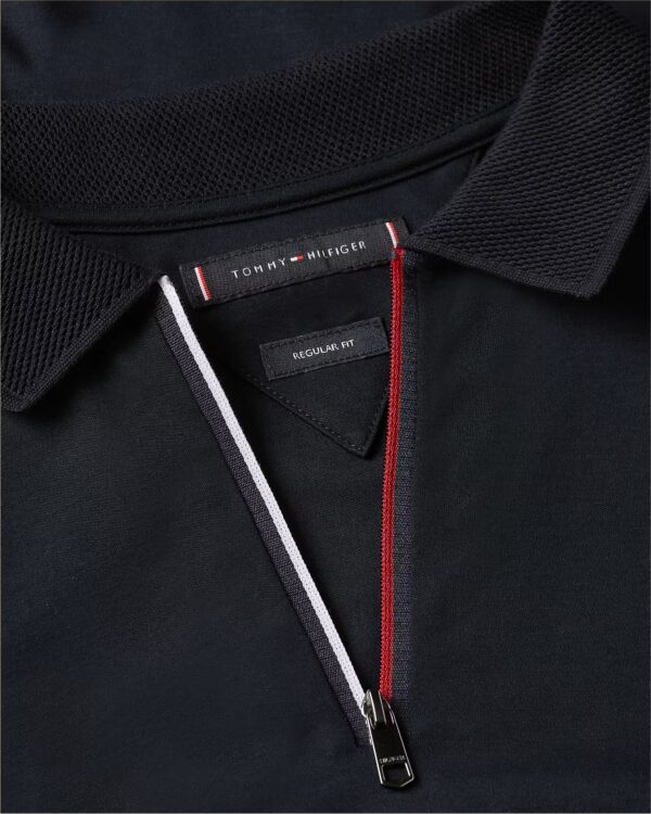 TOMMY HILFIGER LS ZIP INTERLOCK SWEAT - Image 2