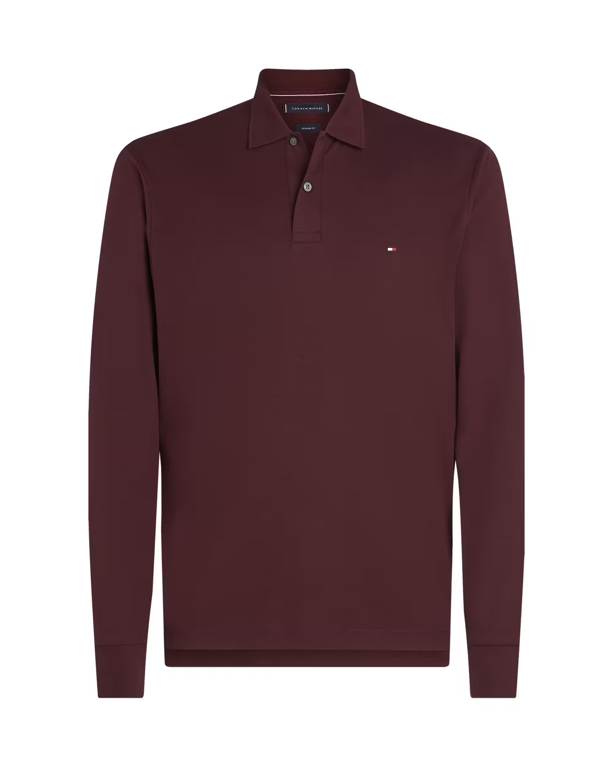 TOMMY HILFIGER LONG SLEEVE  LIQUID COTTON POLO