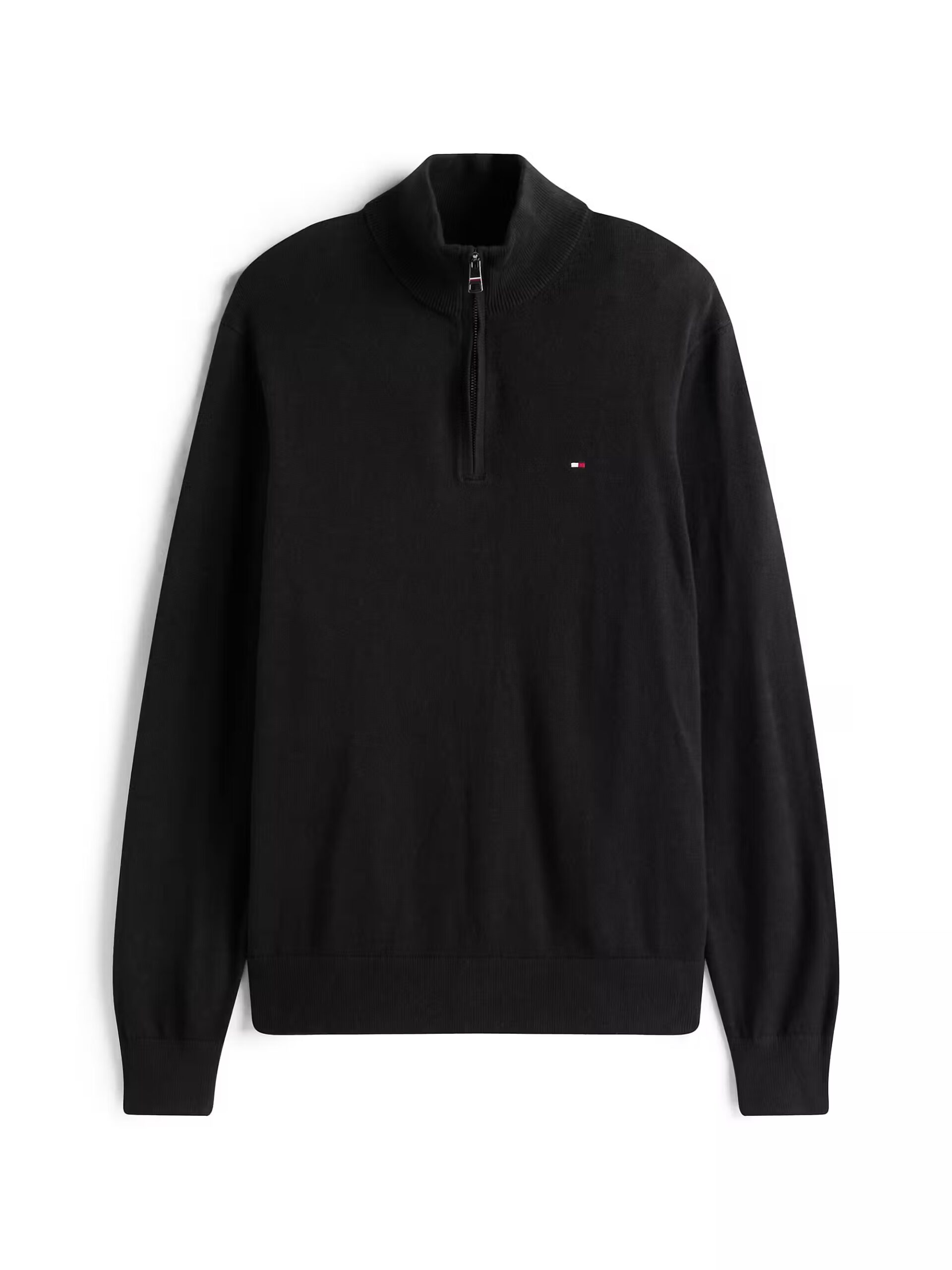 TOMMY HILFIGER PIMA ORG CTN CA ZIP SWEATER