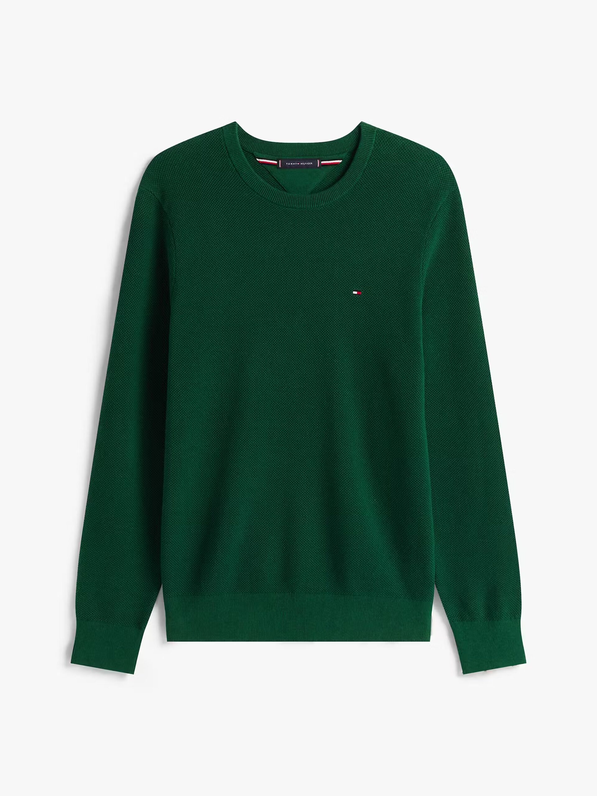 TOMMY HILFIGER ESS STRUCTURE COTTON SWEATER