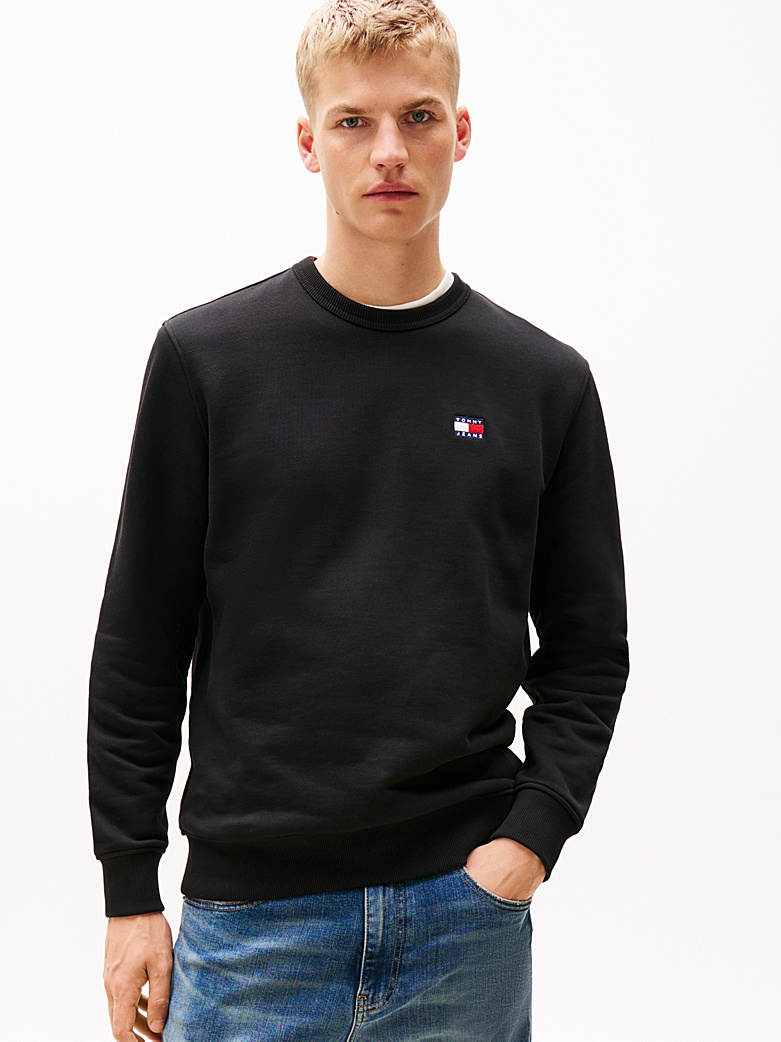 TOMMY JEANS REG BADGE CREW SWEAT