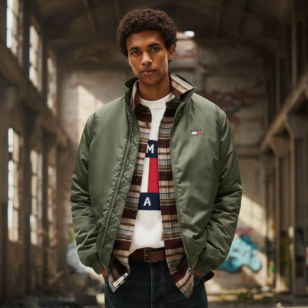 TOMMY JEANS ESS PADDED BOMBER JACKET