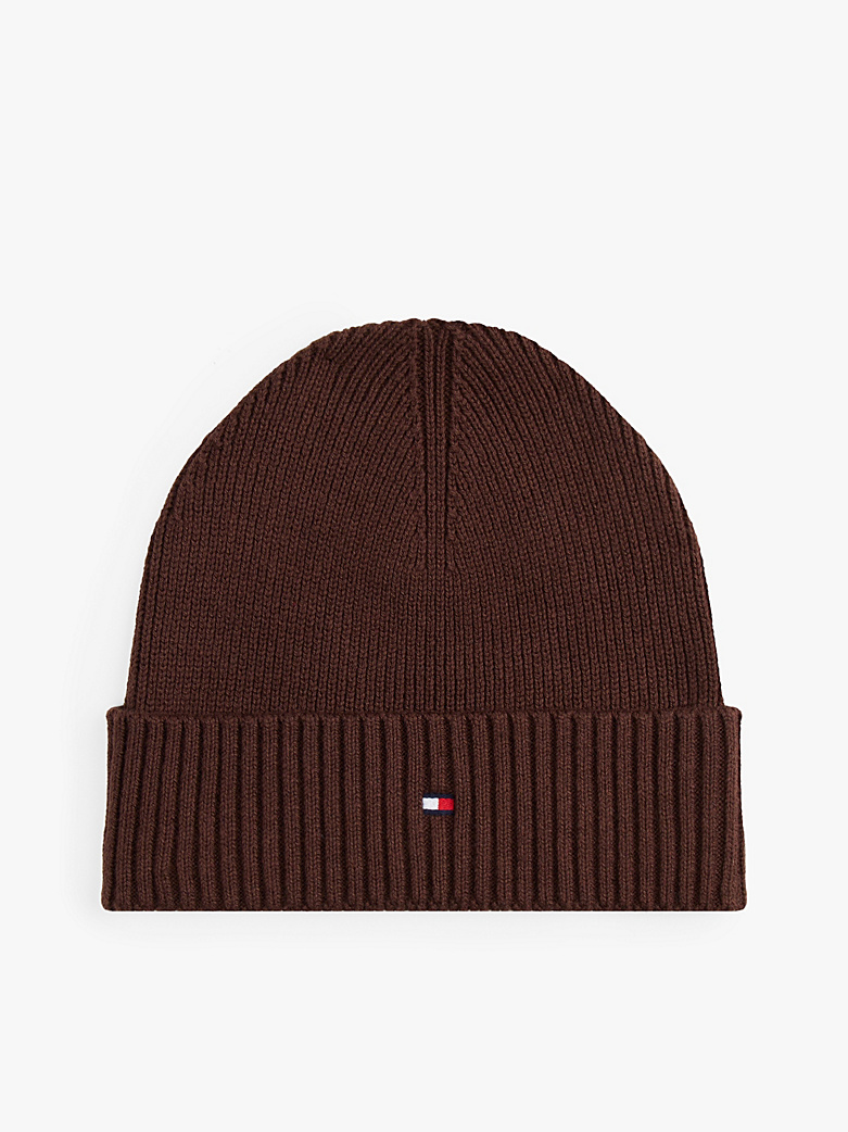 TOMMY HILFIGER FLAG PIMA COTTON BEANIE