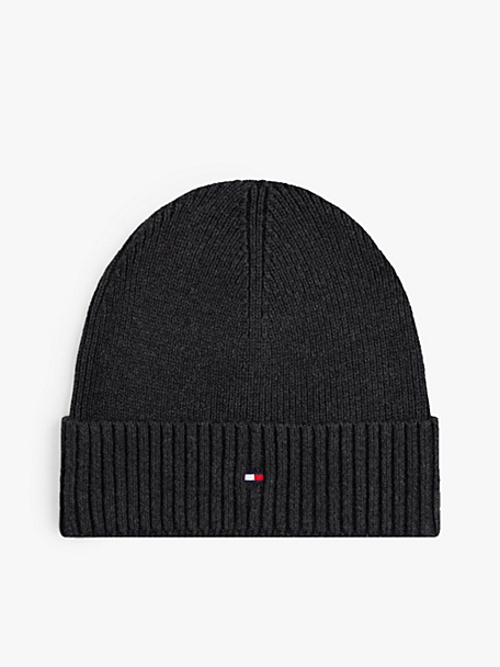 TOMMY HILFIGER FLAG PIMA COTTON  BEANIE