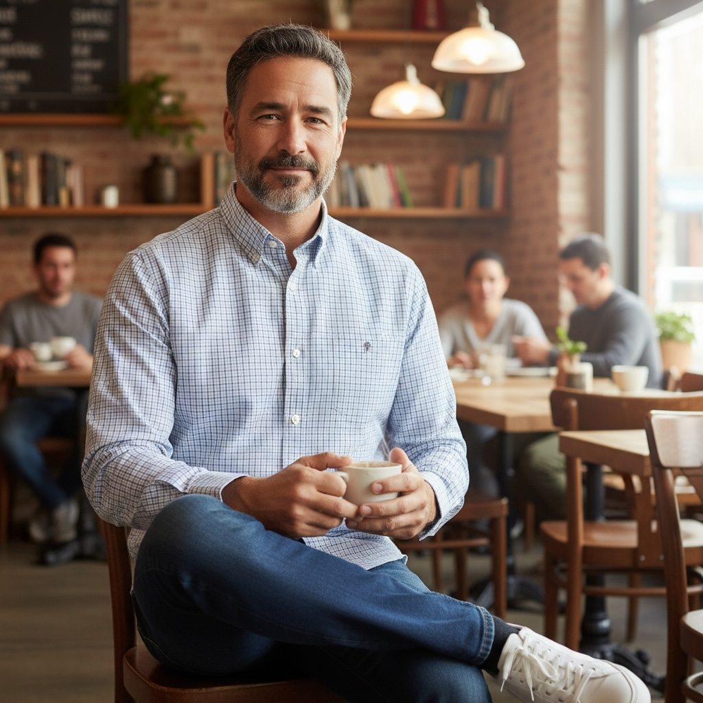 GANT CLASSIC POPLIN MICRO CHECK SHIRT