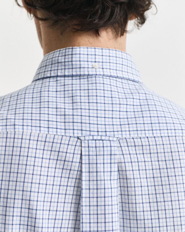 GANT CLASSIC POPLIN MICRO CHECK SHIRT - Image 2
