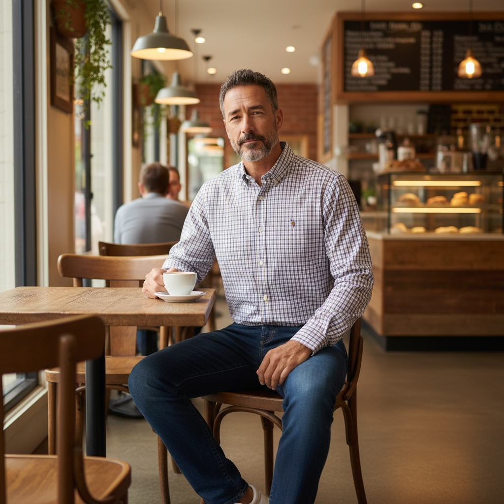 GANT CLASSIC POPLIN MICRO CHECK SHIRT