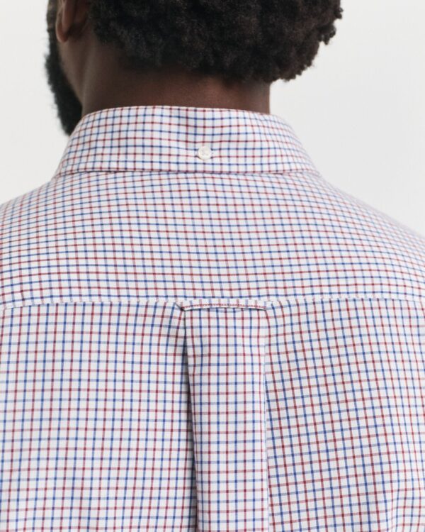 GANT CLASSIC POPLIN MICRO CHECK SHIRT - Image 2