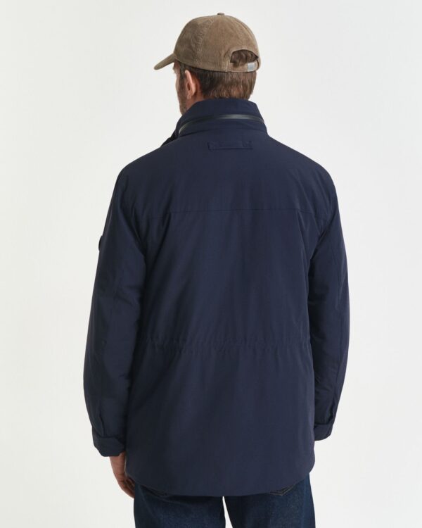 GANT DOUBLE MID LENGTH NAVY JACKET - Image 4