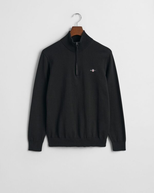 GANT CLASSIC COTTON 1/2 ZIP SWEATER - Image 2