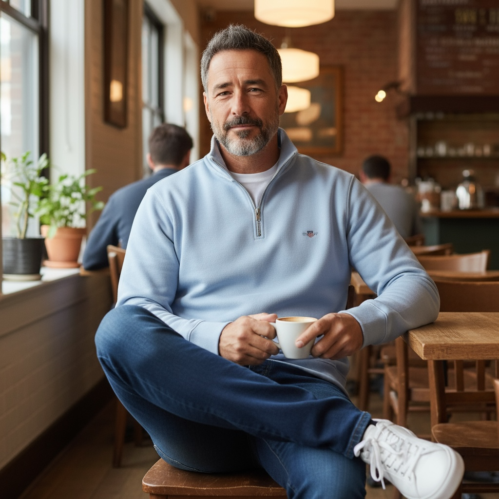 GANT SHIELD ZIP SWEAT