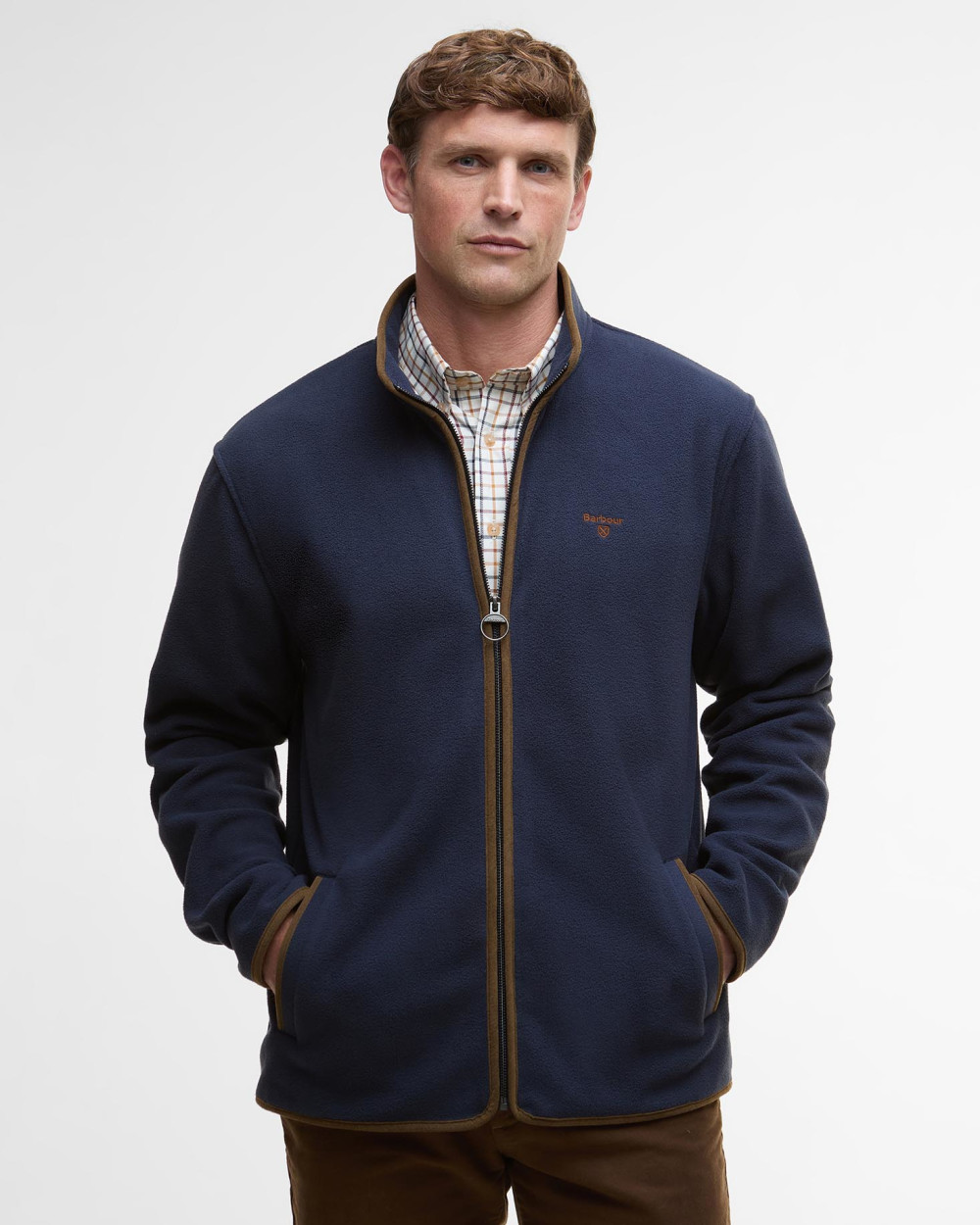BARBOUR HARWOOD ZIP THRU FLEECE
