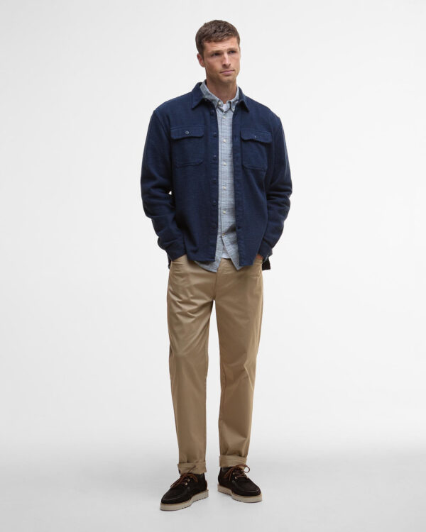 BARBOUR BAYSTONE RELAXED TWILL OVERSHIRT - Image 2