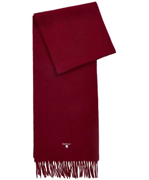 BARBOUR PLAIN LAMBSWOOL SCARF