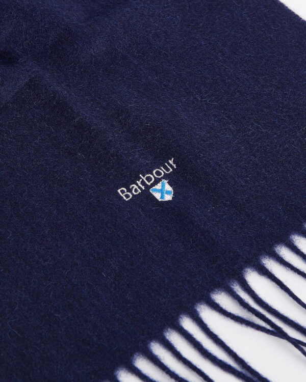 BARBOUR PLAIN LAMBSWOOL SCARF - Image 2
