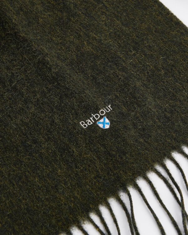 BARBOUR PLAIN LAMBSWOOL SCARF - Image 2
