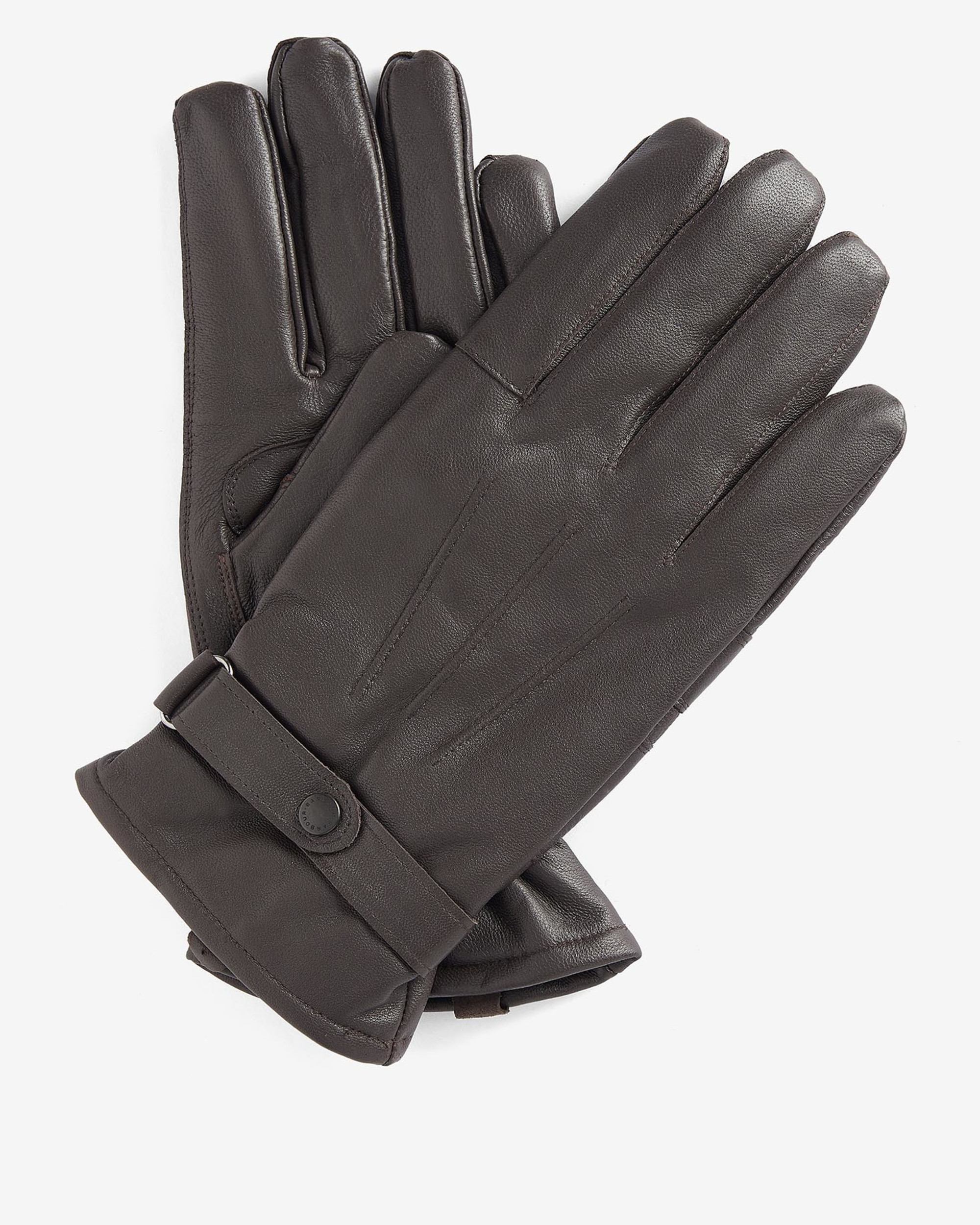 BARBOUR BURNISHED LEATHER GLOVES