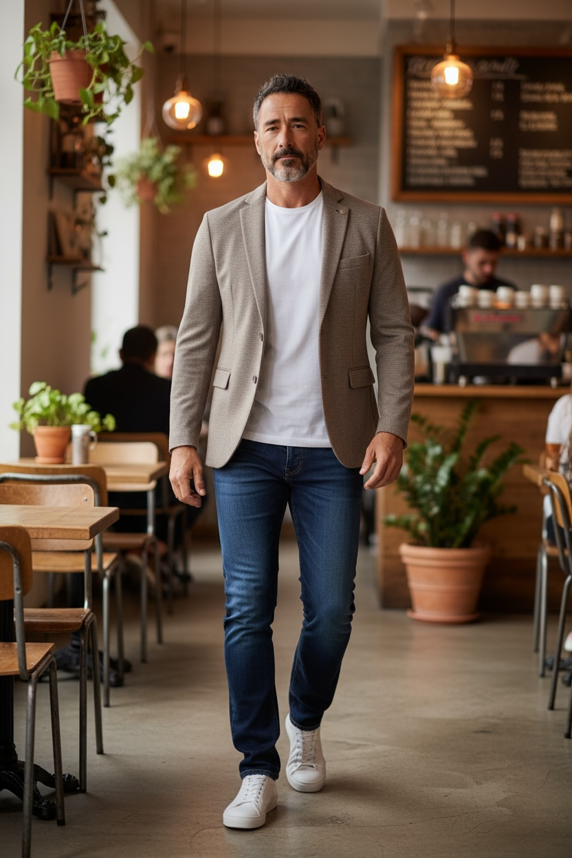 DG DAMON TAUPE BLAZER