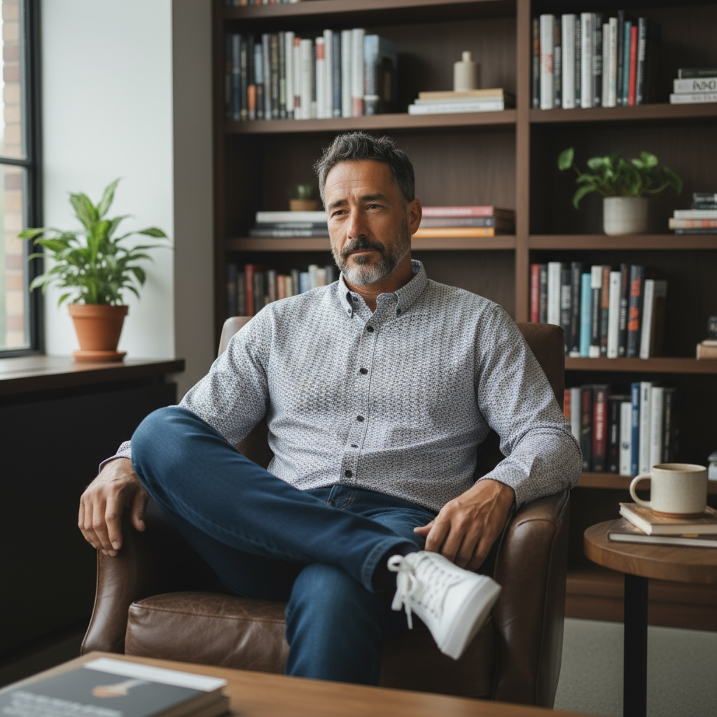 CASA MODA  PRINT SHIRT