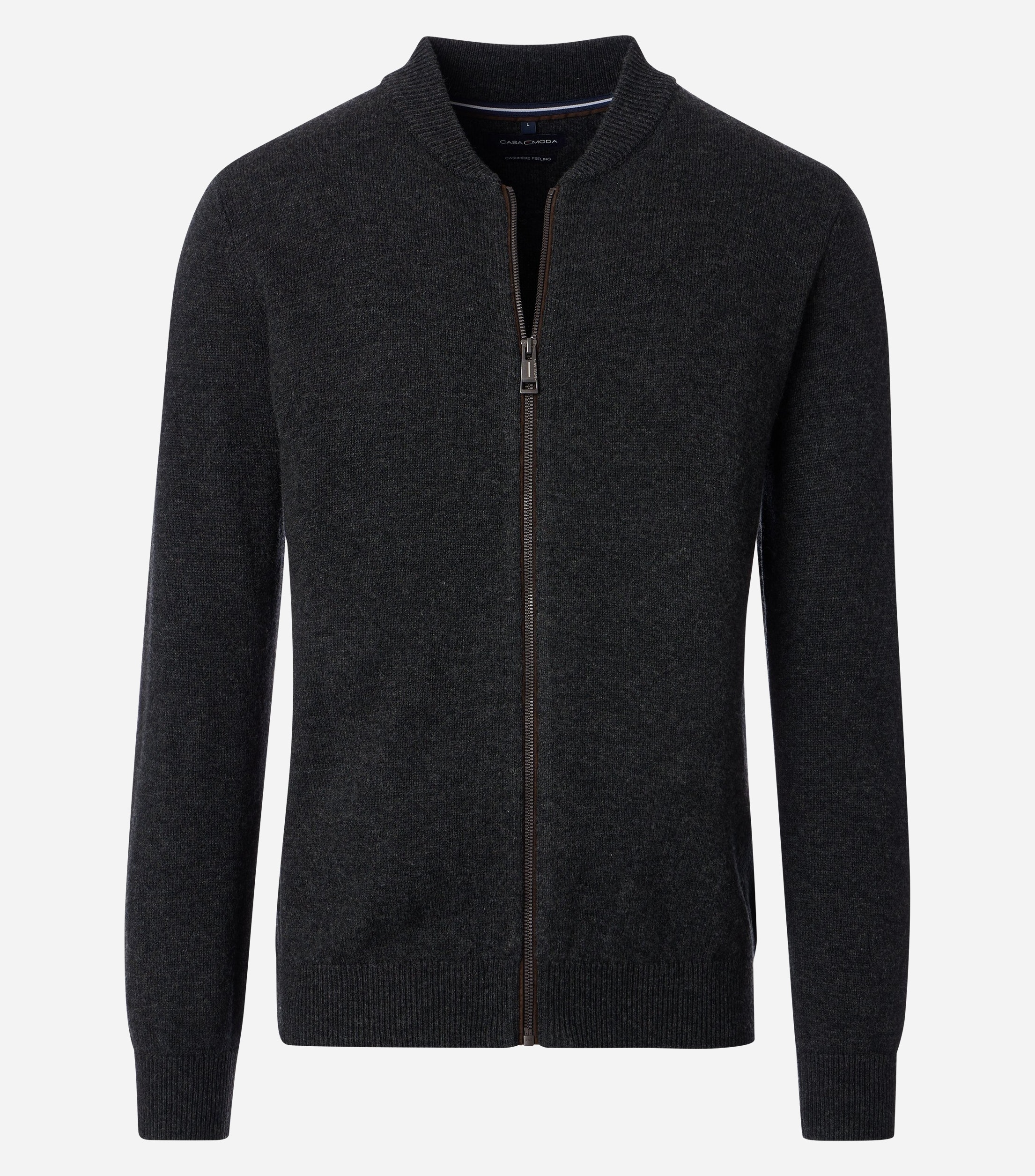 CASA MODA FULL ZIP WOOL ZIP  SWEATER
