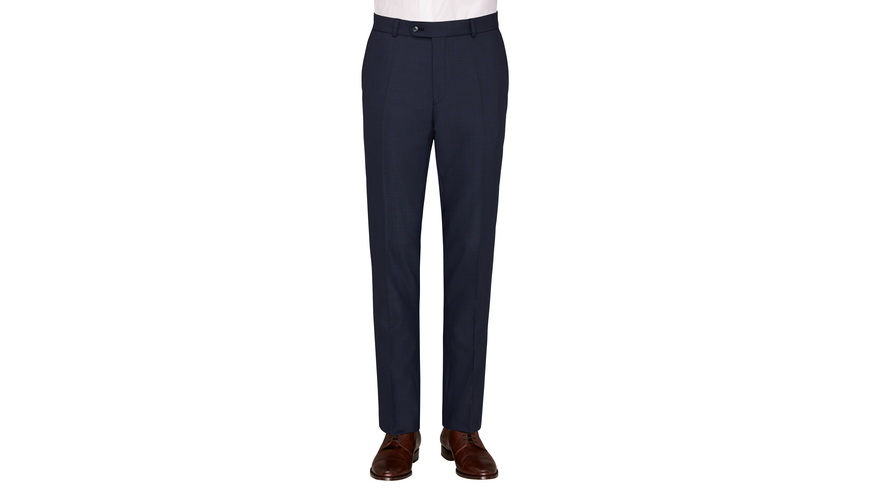 CARL GROSS SHANE NAVY   TRAVEL SUIT TROUSERS
