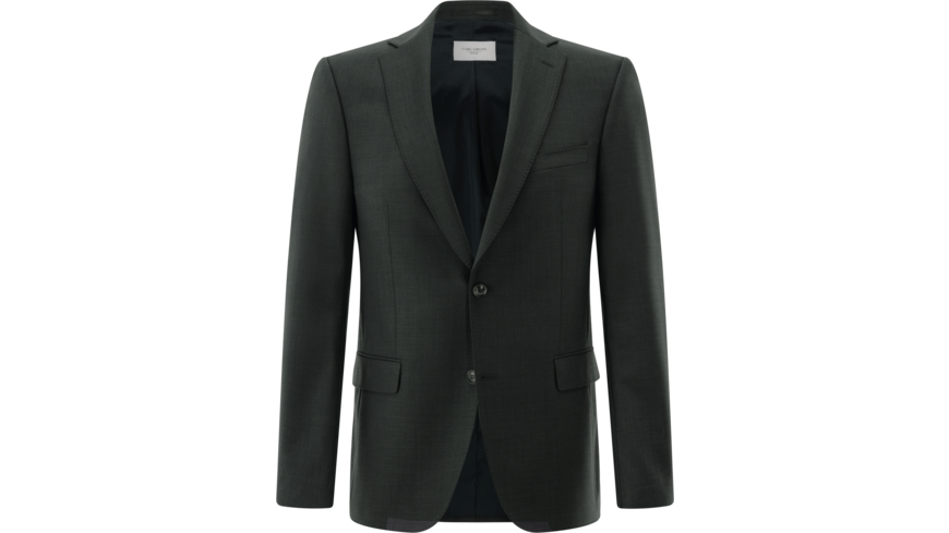 CARL GROSS SHANE TRAVEL  GREY SUIT JACKET