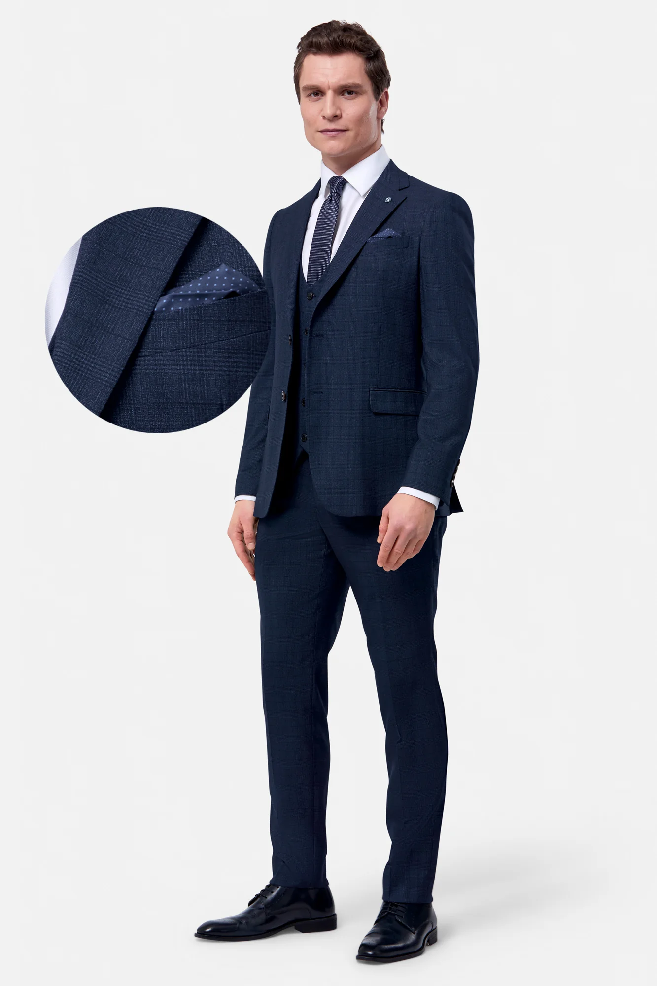 BENETTI PHILIP INDIGO TROUSERS