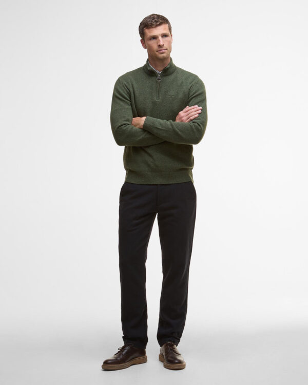BARBOUR ESS TISBURY 1/2 ZIP SWEATER - Image 2