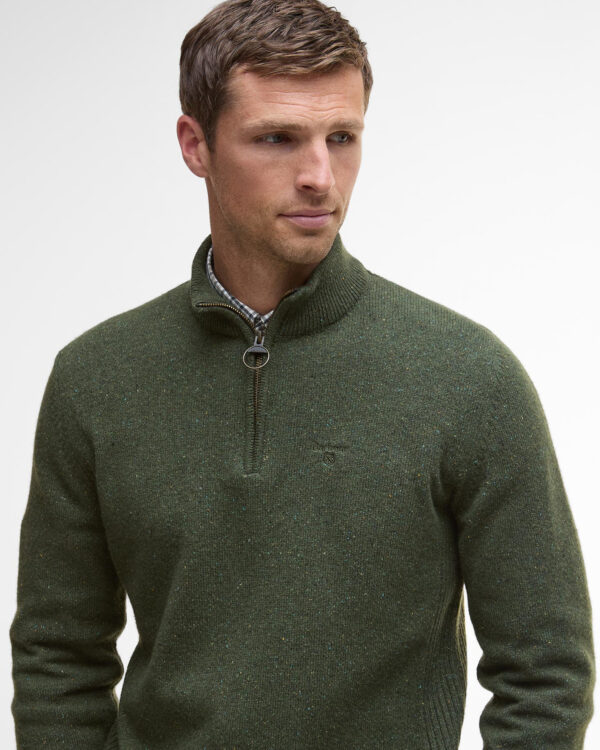 BARBOUR ESS TISBURY 1/2 ZIP SWEATER - Image 4