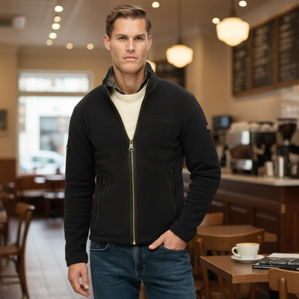 SUPERDRY ESTATE FULL ZIP FLEECE