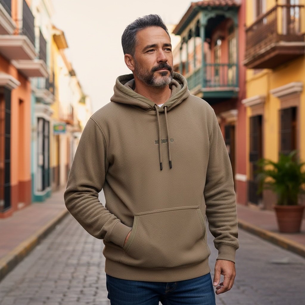 SUPERDRY MICRO LOGO FLEECE HOODY