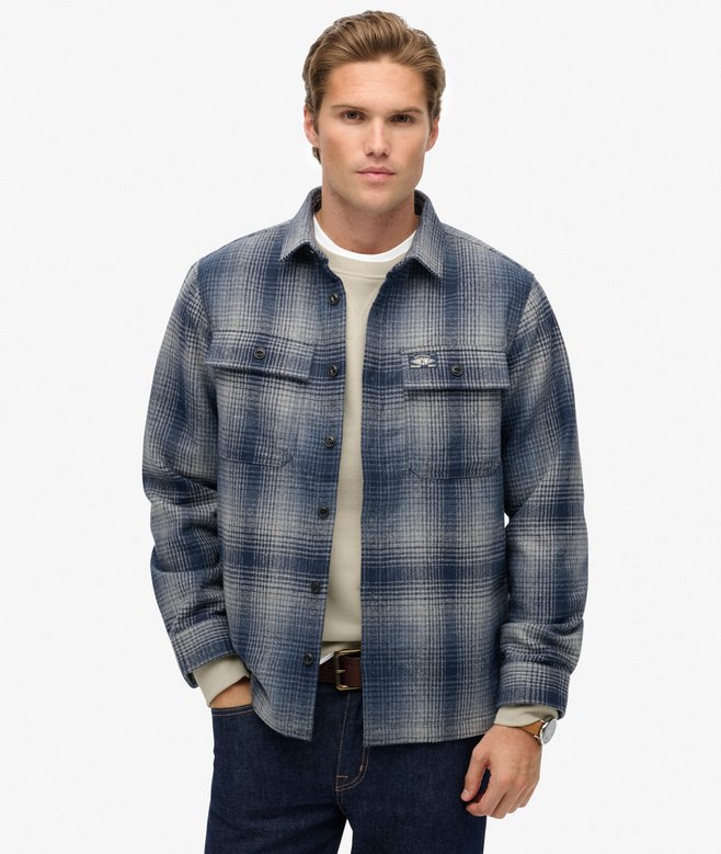 SUPERDRY WOOL MILLER OVERSHIRT